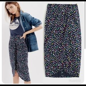 J.Crew Tulip skirt in Ratti Happy Cat print